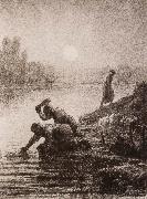 Jean Francois Millet, Peasant get the water